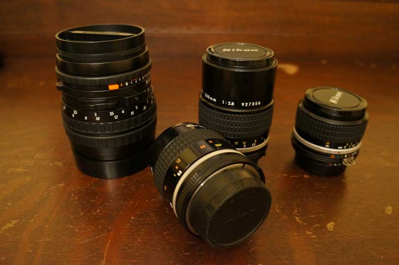 vintage camera lenses