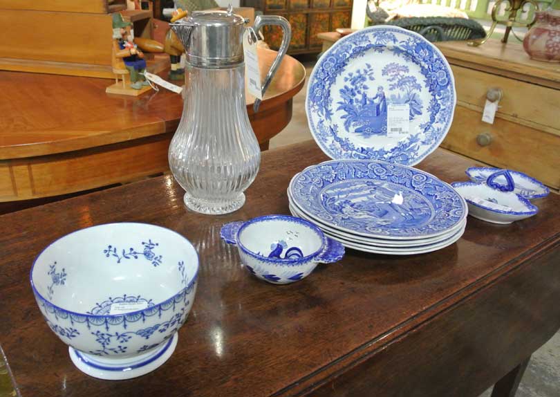 vintage fine china is common at estate sales