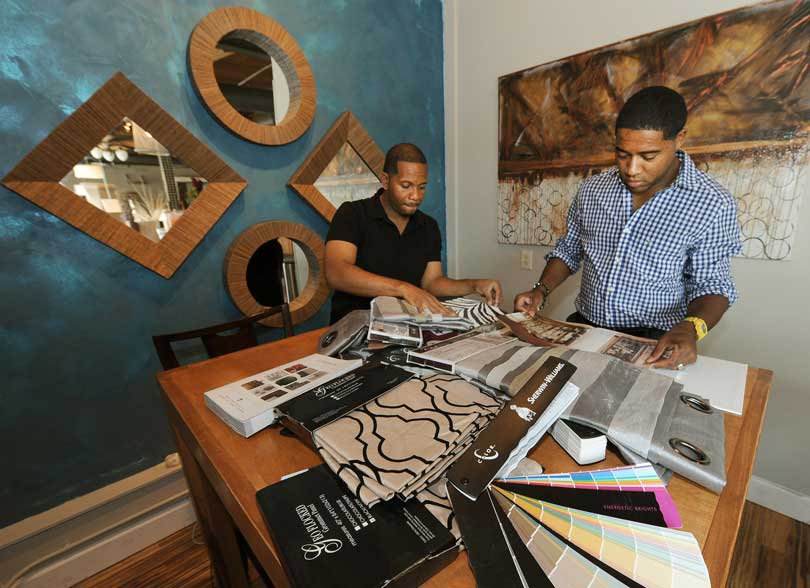 owners of miller bynum design firm at work