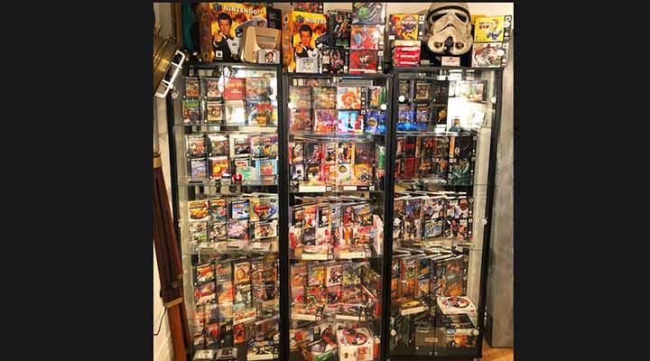 massive collection of video games