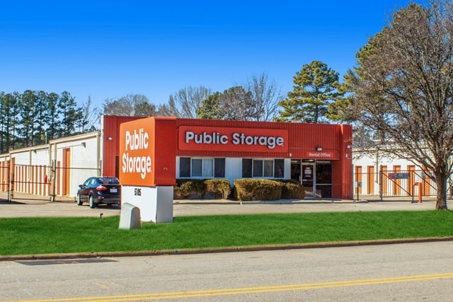 25×10 Public Storage: Self Storage Unit in Raleigh, NC 5105 Departure Drive Raleigh, North Carolina