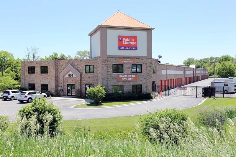 Public Storage at 830 Steel St, Elgin, IL