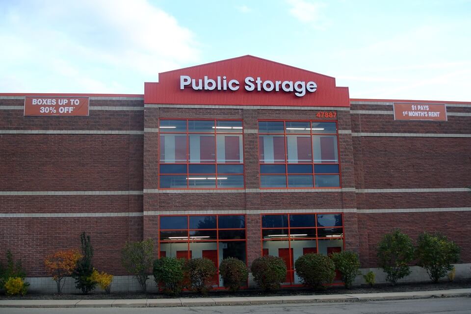 20×10 Public Storage: Parking Lot in Canton, MI 47887 Michigan Ave Canton, Michigan