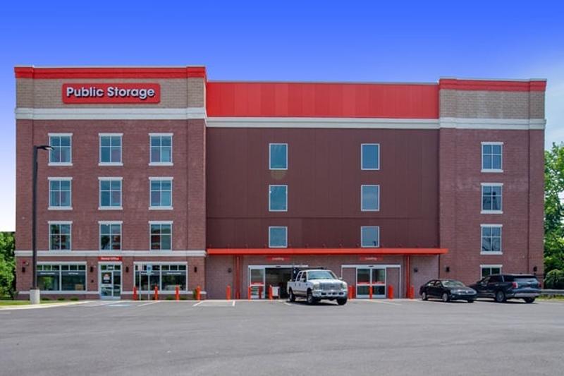 Exterior view of Public Storage in College Park.